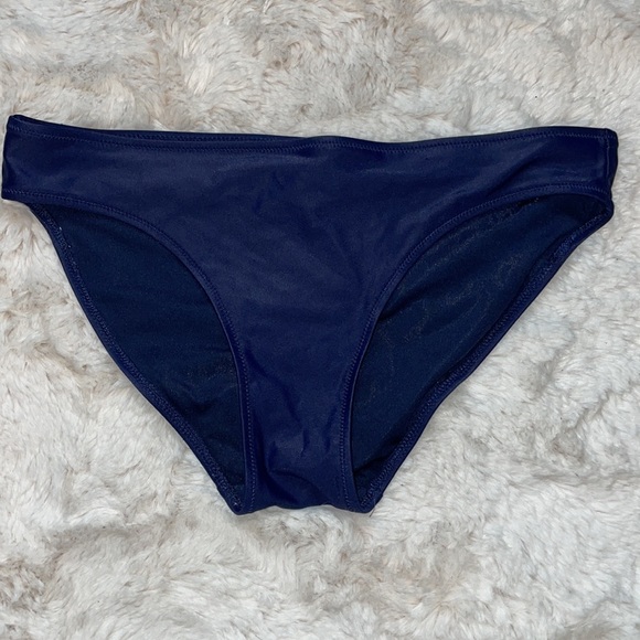 Aerie Bikini Bottoms Navy Blue Size S - Picture 3 of 3